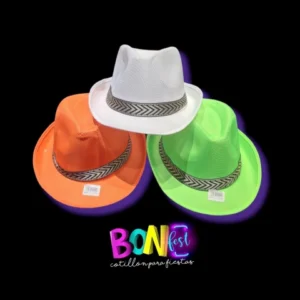 SOMBRERO TELA FUNYI FLUOR X1