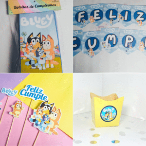 COMBO TEMÁTICO CUMPLEAÑOS