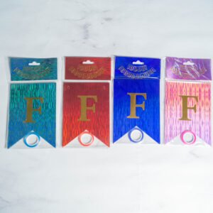 Banderín Holográfico Rayado xU.