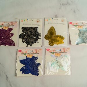 Mariposas para decoración x12u.