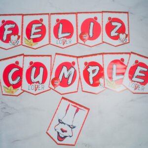 Banderín Feliz Cumple Motivos